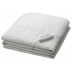 Chauffe-matelas double blanc